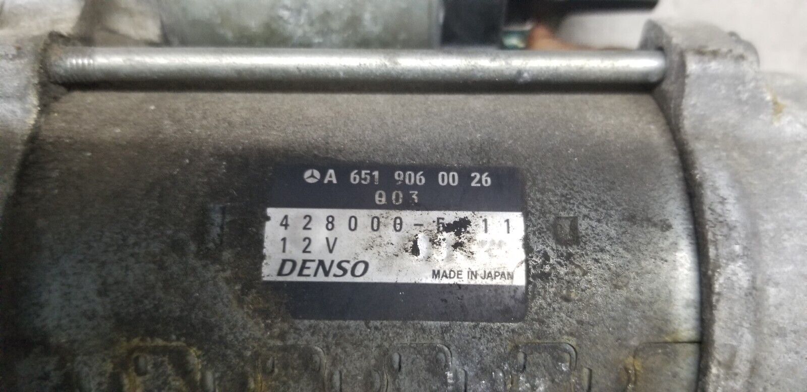 Mercedes Benz Sprinter Starter Motor A6519060026 2.1L Diesel Manual 2015 |O - Image 5