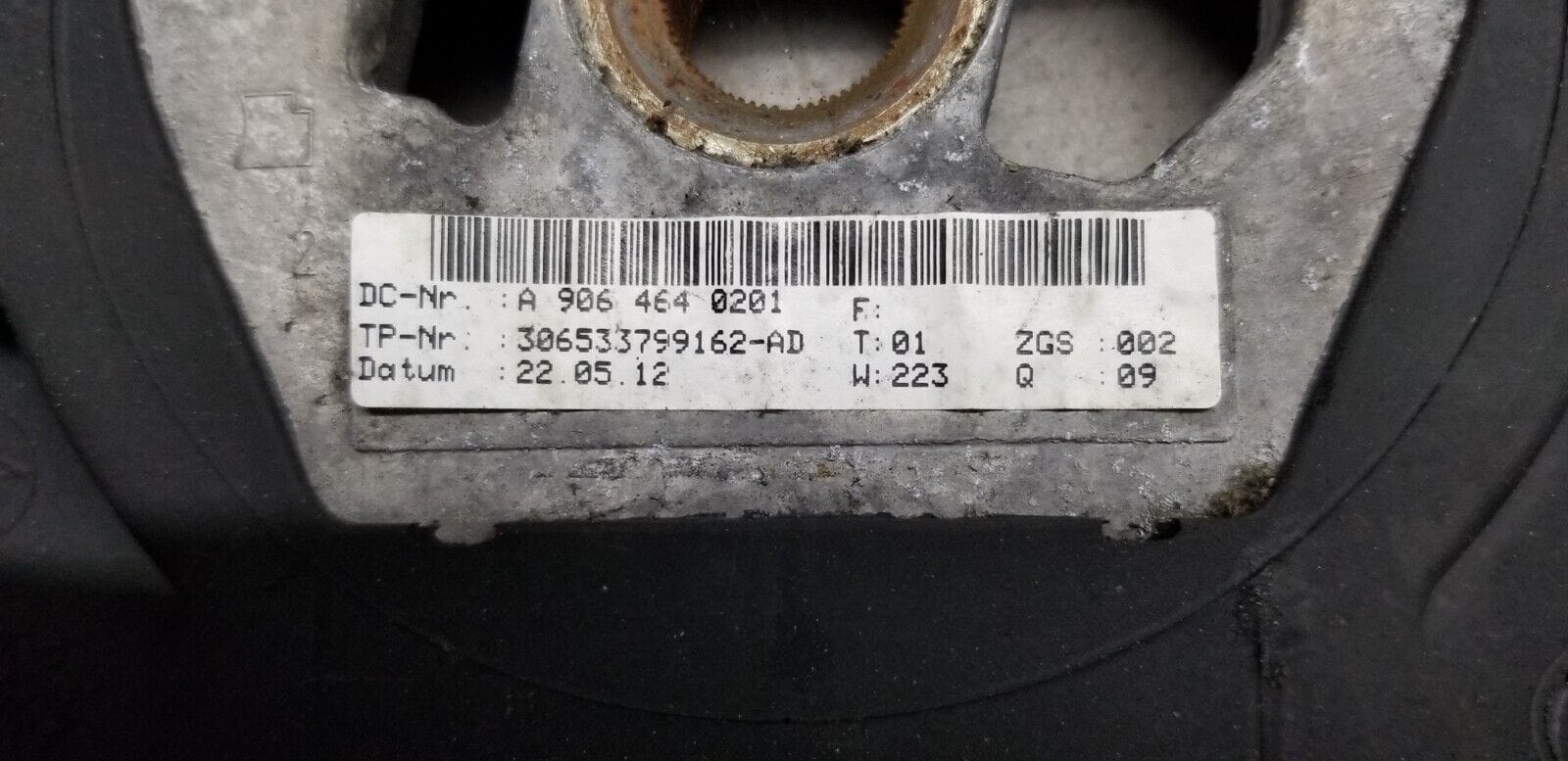 MERCEDES SPRINTER W906 2009-2016 STEERING WHEEL A9064640201 - Image 3