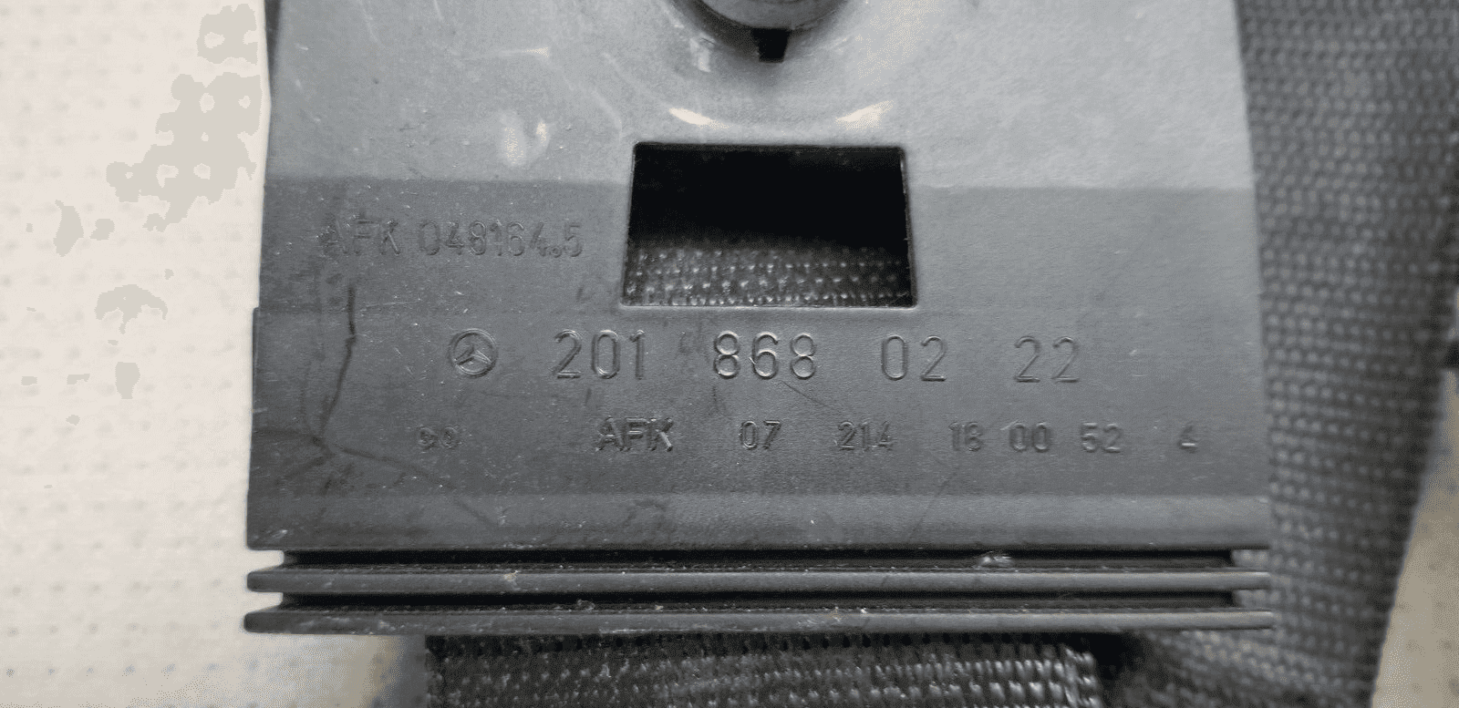 Mercedes Benz Sprinter W906 Front Right O/S/F Seat Belt A9068600485 |O - Image 5