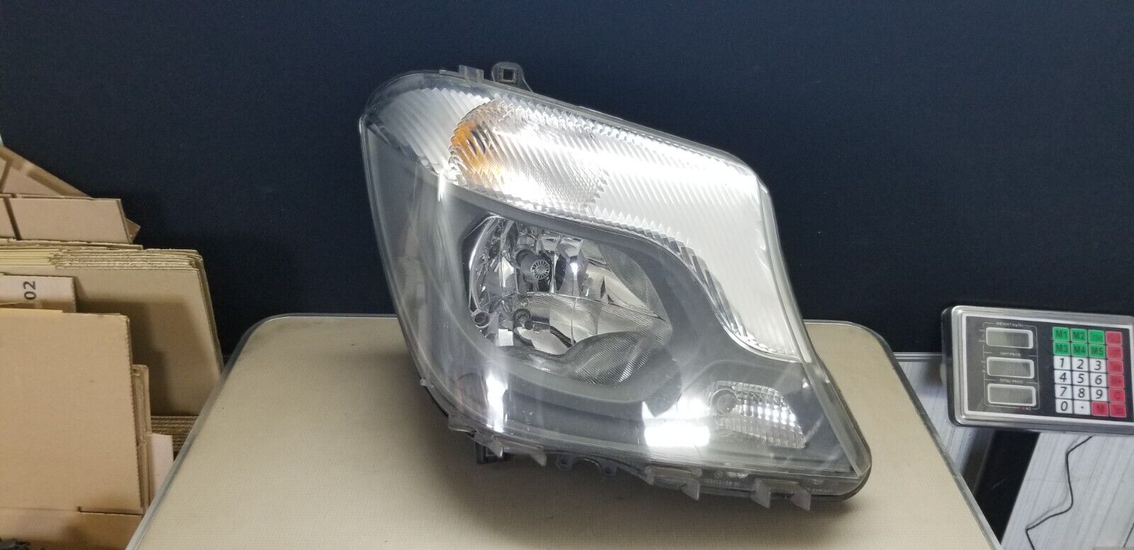 Mercedes Benz Sprinter W906 Right Side Headlight A9068202661 Genuine |O