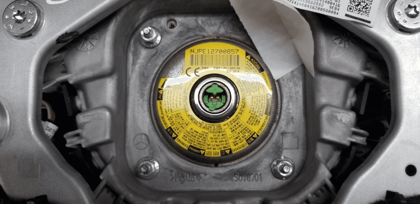 Mercedes Benz Sprinter Multifunction Steering Wheel Air b ag |O - Image 5