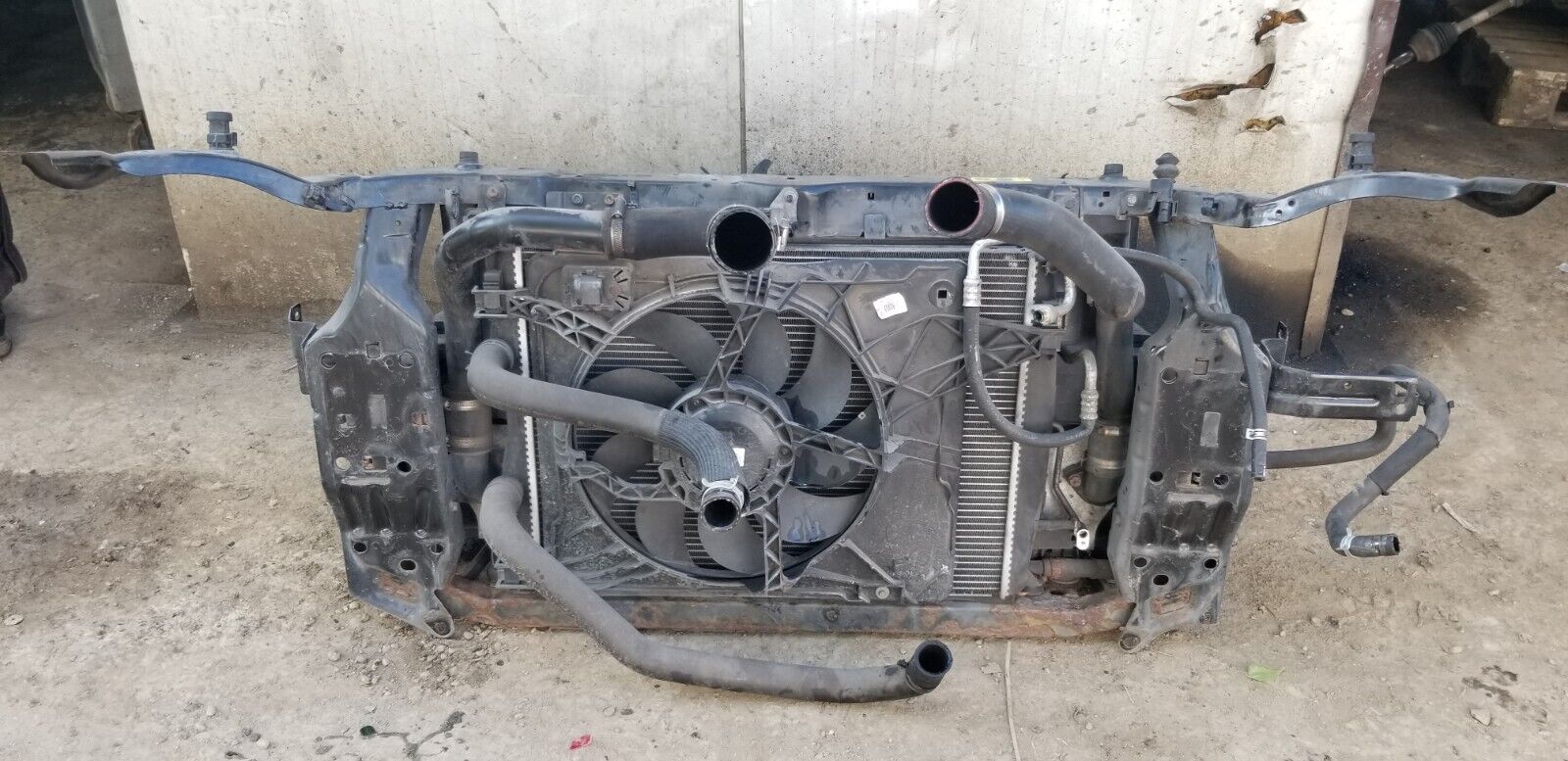 Nissan Qashqai J10 Front Panel With Radiator Pack 1.5 Diesel 2011 |O - Image 3