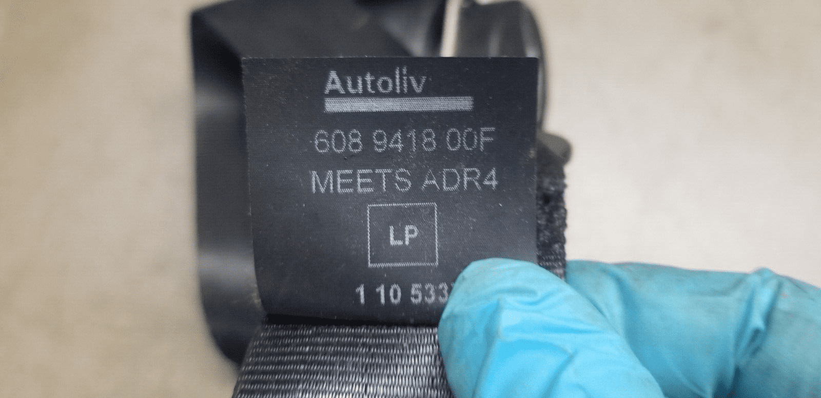 NISSAN QASHQAI Seat Belt LEFT PASSENGER SIDE 2006-2014 86885JD00A - Image 6