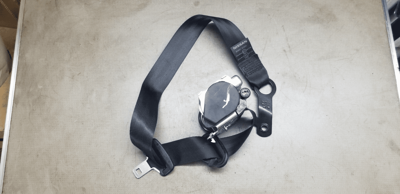 NISSAN QASHQAI Seat Belt LEFT PASSENGER SIDE 2006-2014 86885JD00A