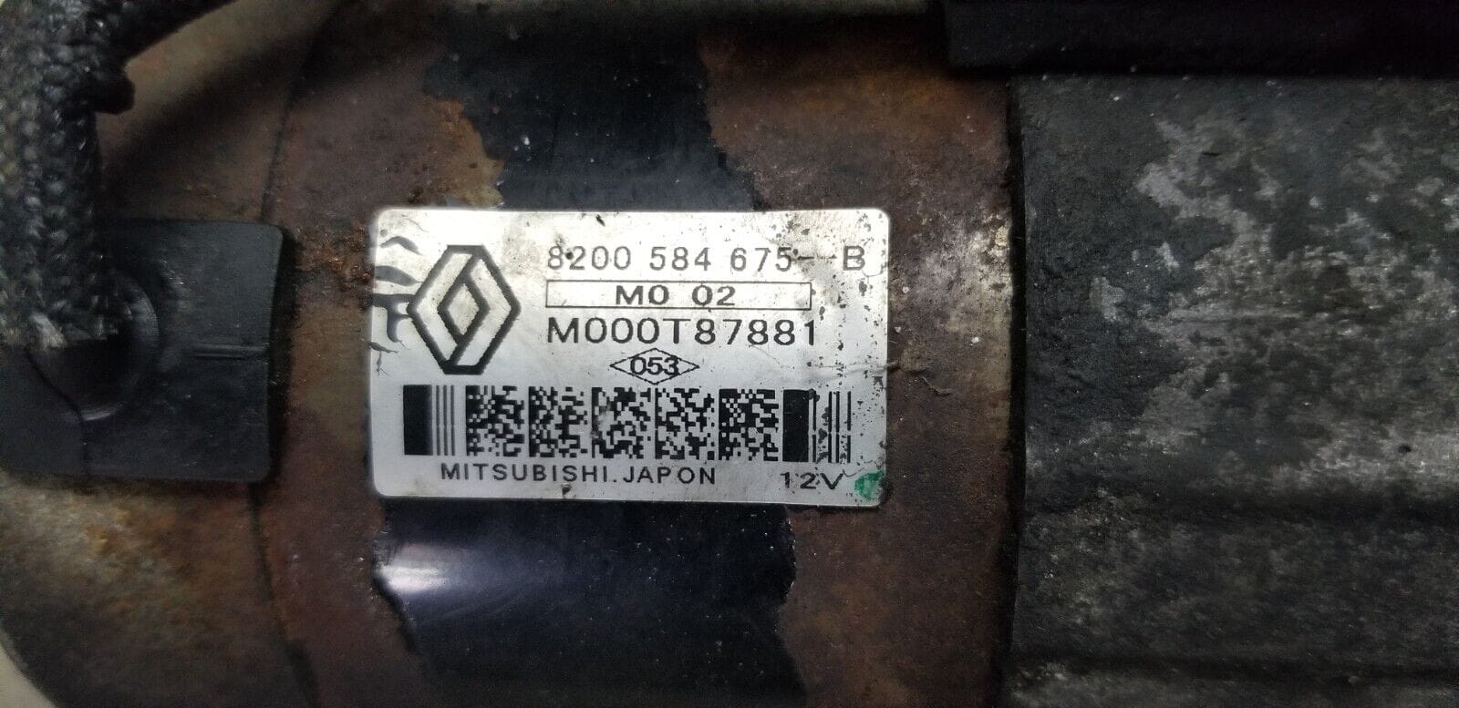 Nissan Qashqai j10 Juke Renault 1.5 DCI K9K Starter Motor 8200584675-B - Image 6