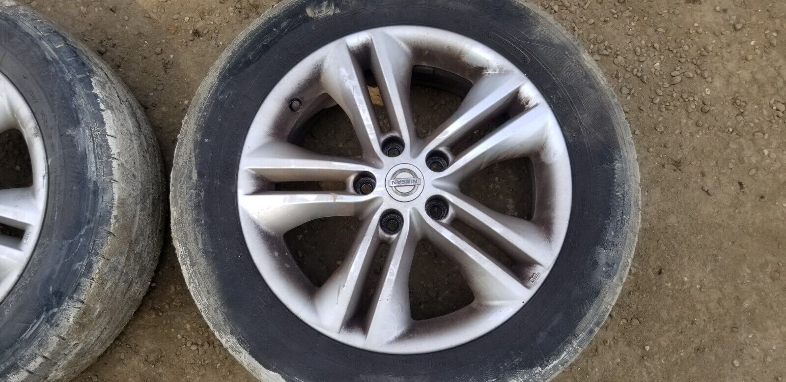 Nissan Qashqai Alloy Wheels With Tyres 17" Inch 215/60R17 5 Stud J10 2006-2014 - Image 5