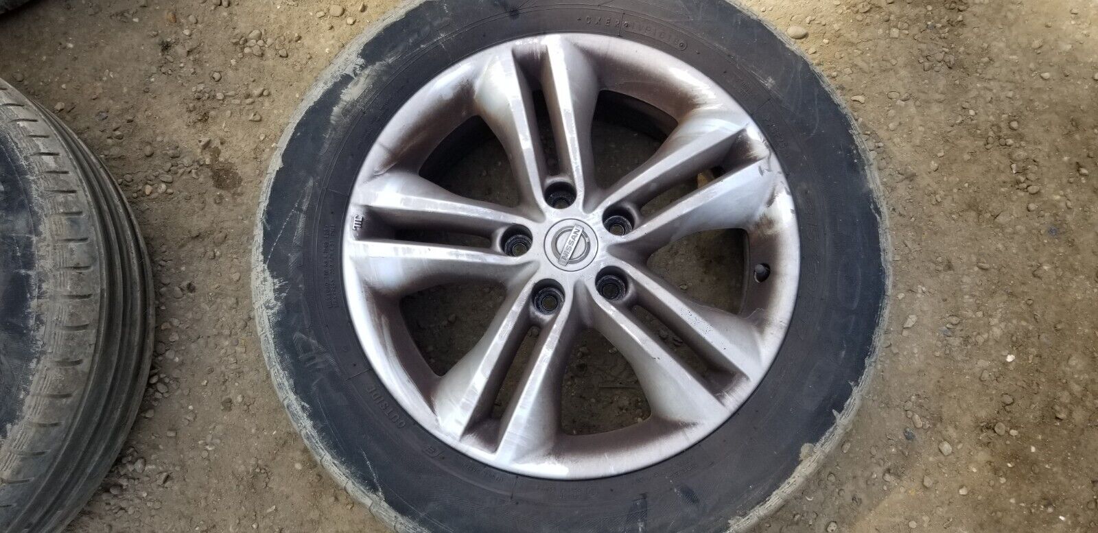 Nissan Qashqai Alloy Wheels With Tyres 17" Inch 215/60R17 5 Stud J10 2006-2014 - Image 6