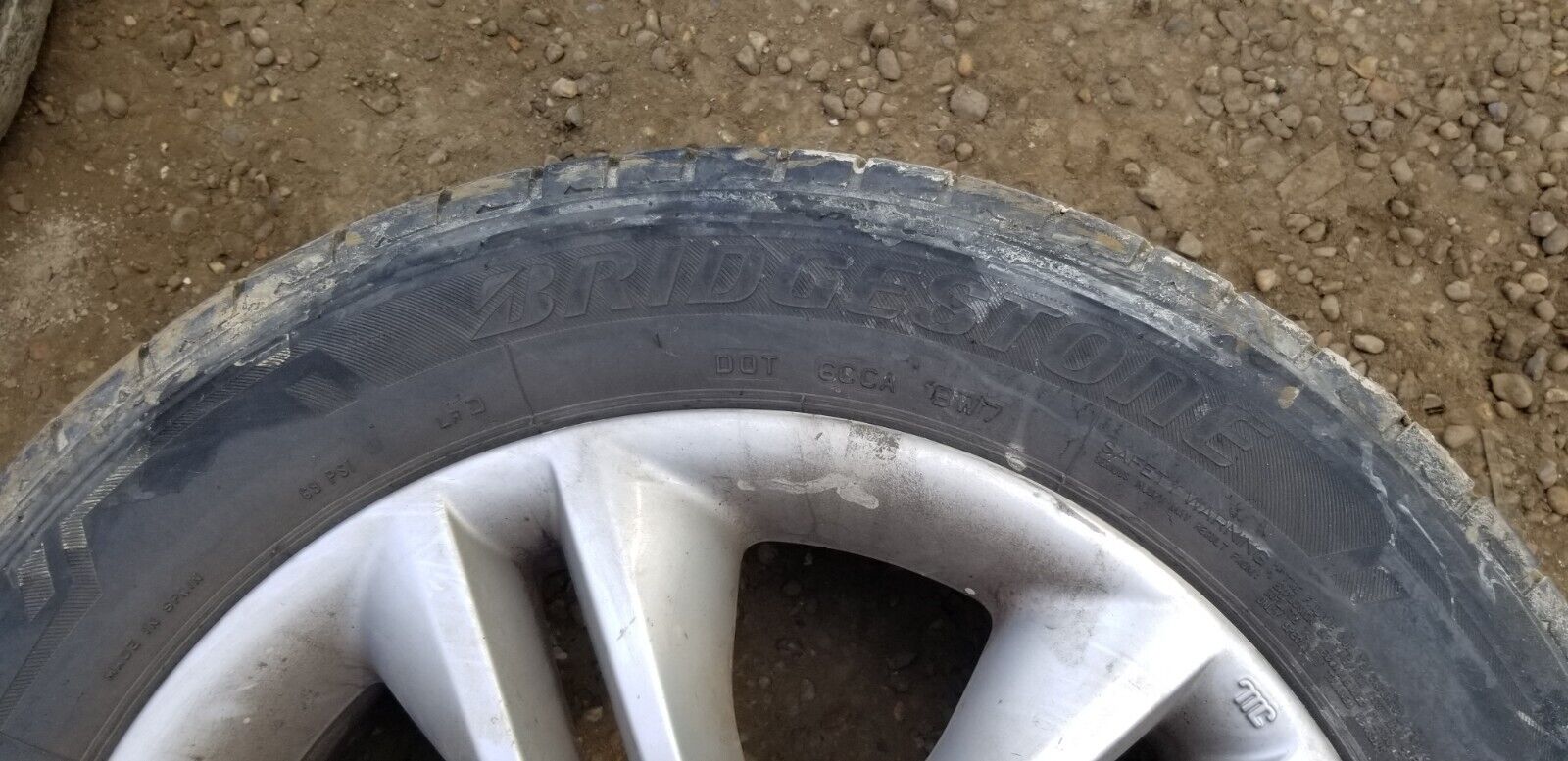 Nissan Qashqai Alloy Wheels With Tyres 17" Inch 215/60R17 5 Stud J10 2006-2014 - Image 9