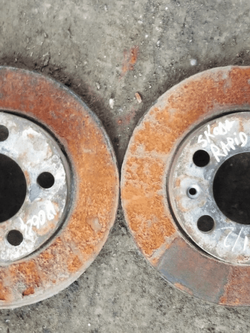 Rear Brake Discs Pair Skoda Rapid 2016 1.6 Diesel |O