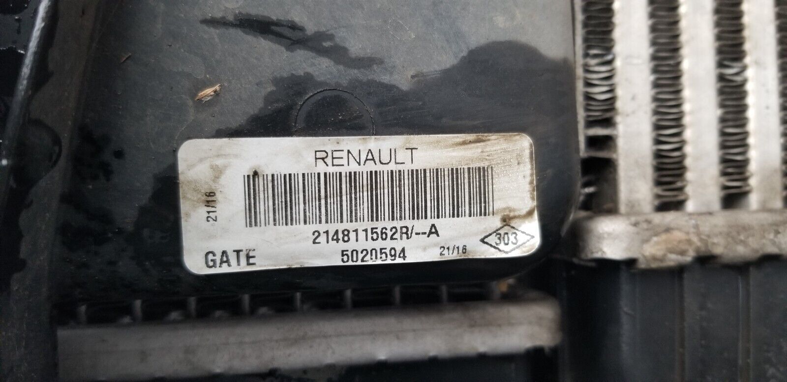 RENAULT MASTER RADIATOR PACK 214811562R 2.3L DSL MAN 2014 - Image 3