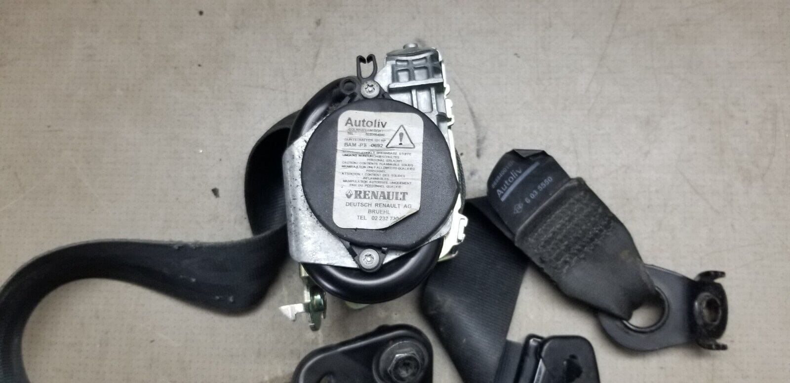 Front right seat belt 868840018R for Renault Master 2.3 Diesel 2016