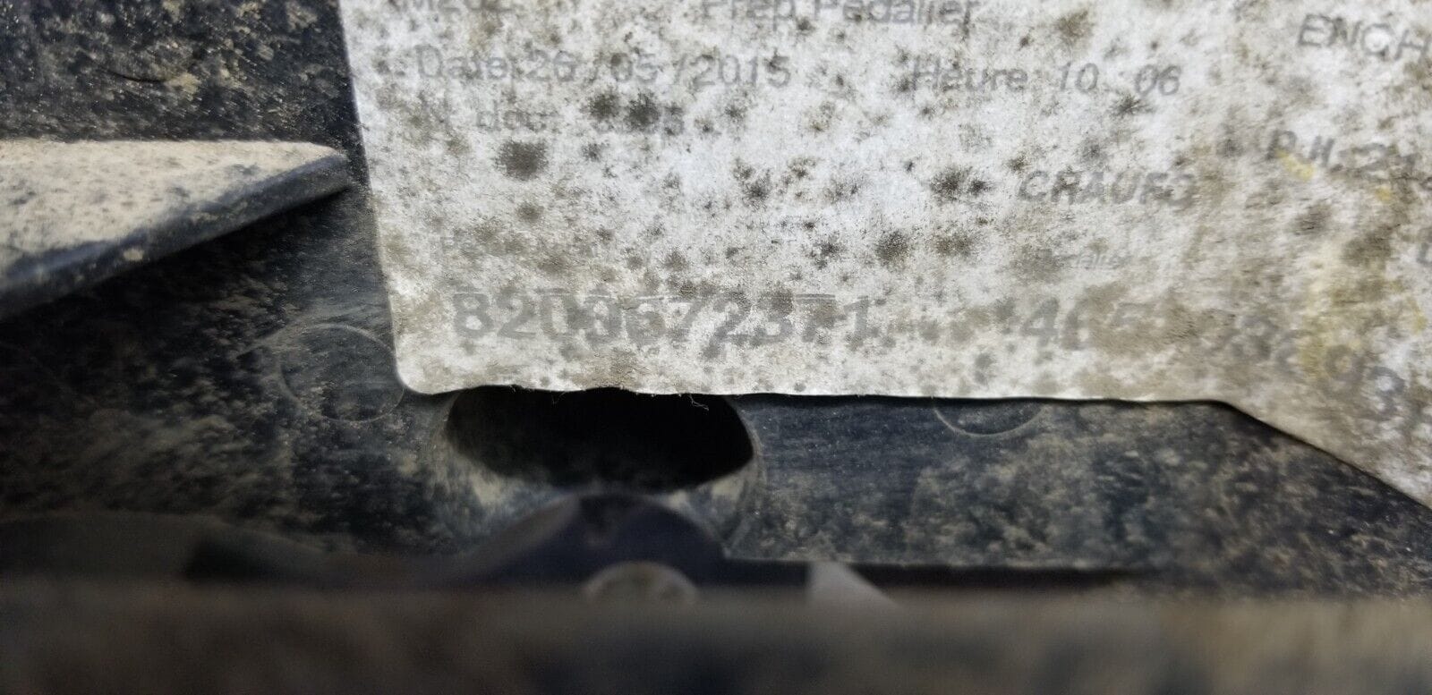 RENAULT Master Lm35 Business Dci Clutch Master Cylinder with pedals 8200672371 - Image 4