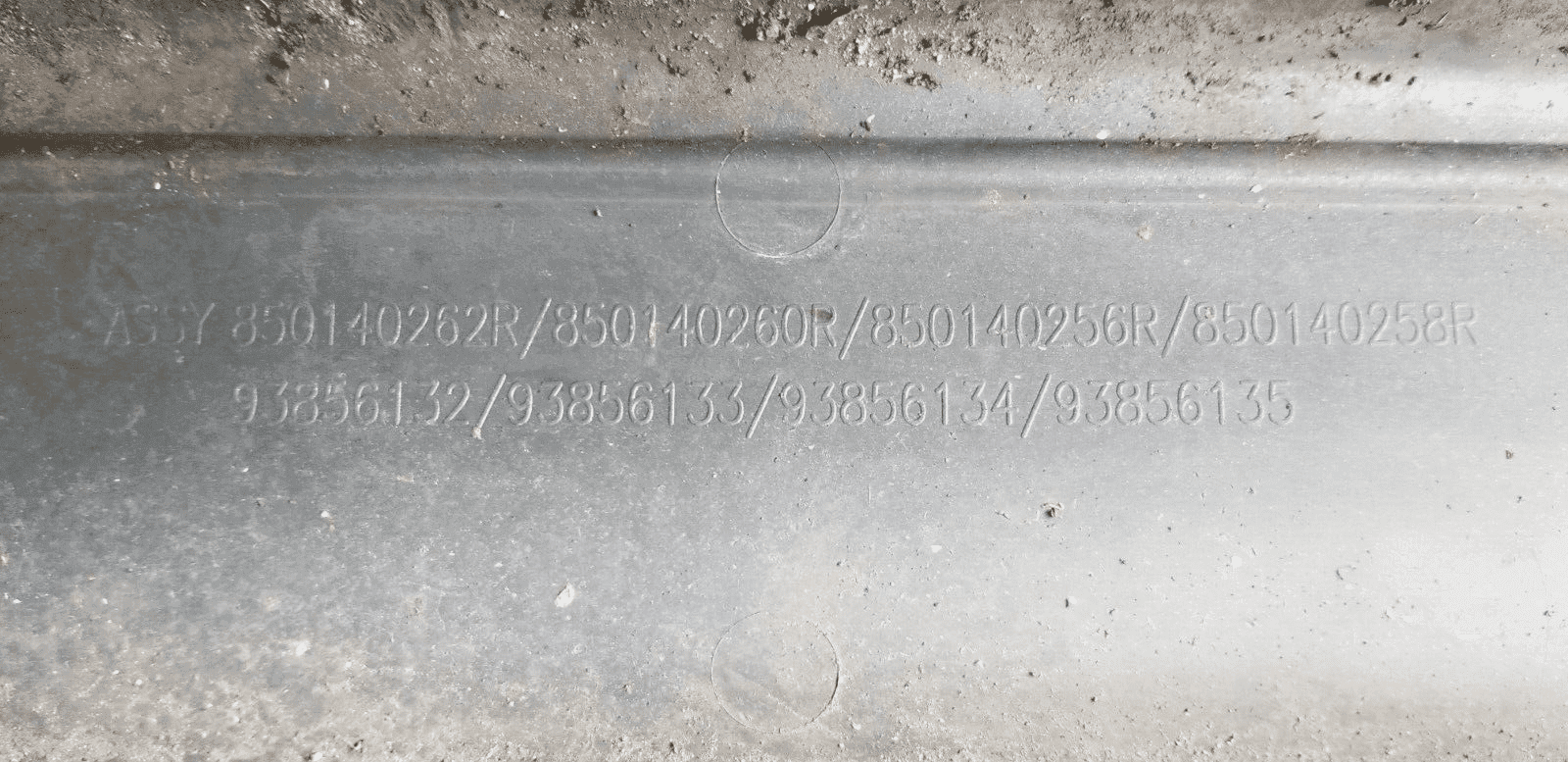 Renault Trafic Rear Bumper 2.0 Diesel Manual Panel Van 2013 - Image 4