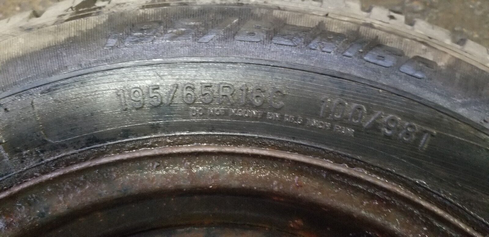 RENAULT TRAFIC VAUXHALL VIVARO PRIMASTAR WHEEL AND TYRE 195 65R R16C 2001 - 2013 - Image 5