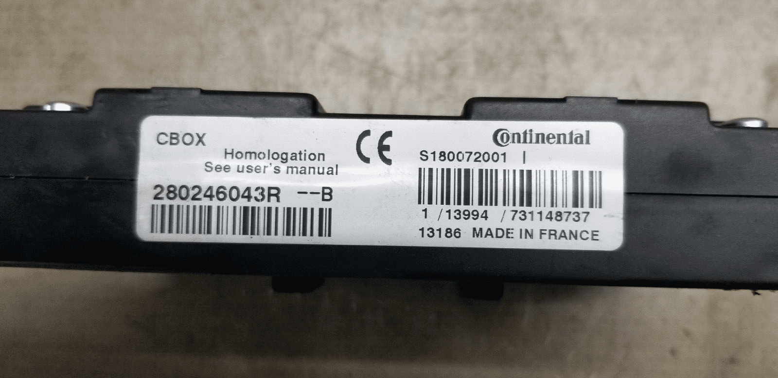 Renault Megane RS Sat nav control module 280246043R MK3 2011