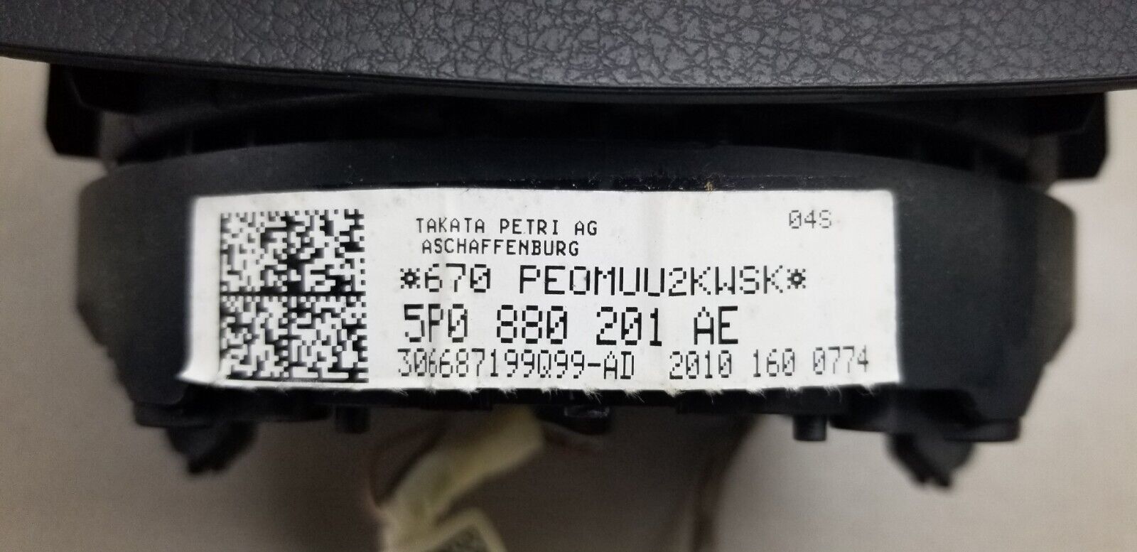 SEAT LEON MK2 STEERING BAG AIR 5P0880201AE 2009-2012 - Image 3