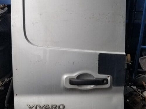 VAUXHALL VIVARO DOOR REAR LEFT SILVER X82 2015 – 2019