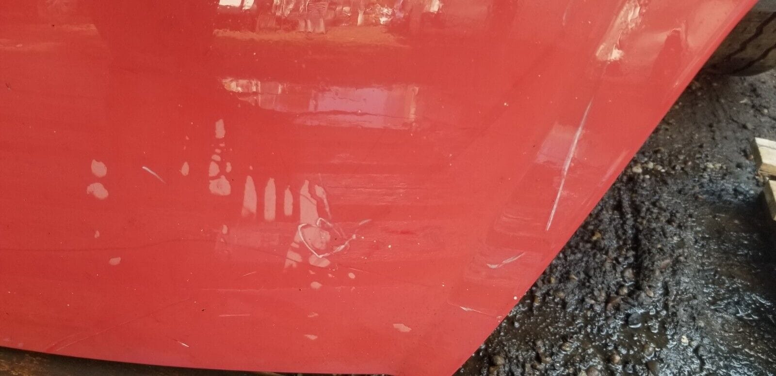 VAUXHALL VIVARO / RENAULT TRAFIC / NISSAN PRIMASTAR BONNET 2001 - 2013 RED - Image 5