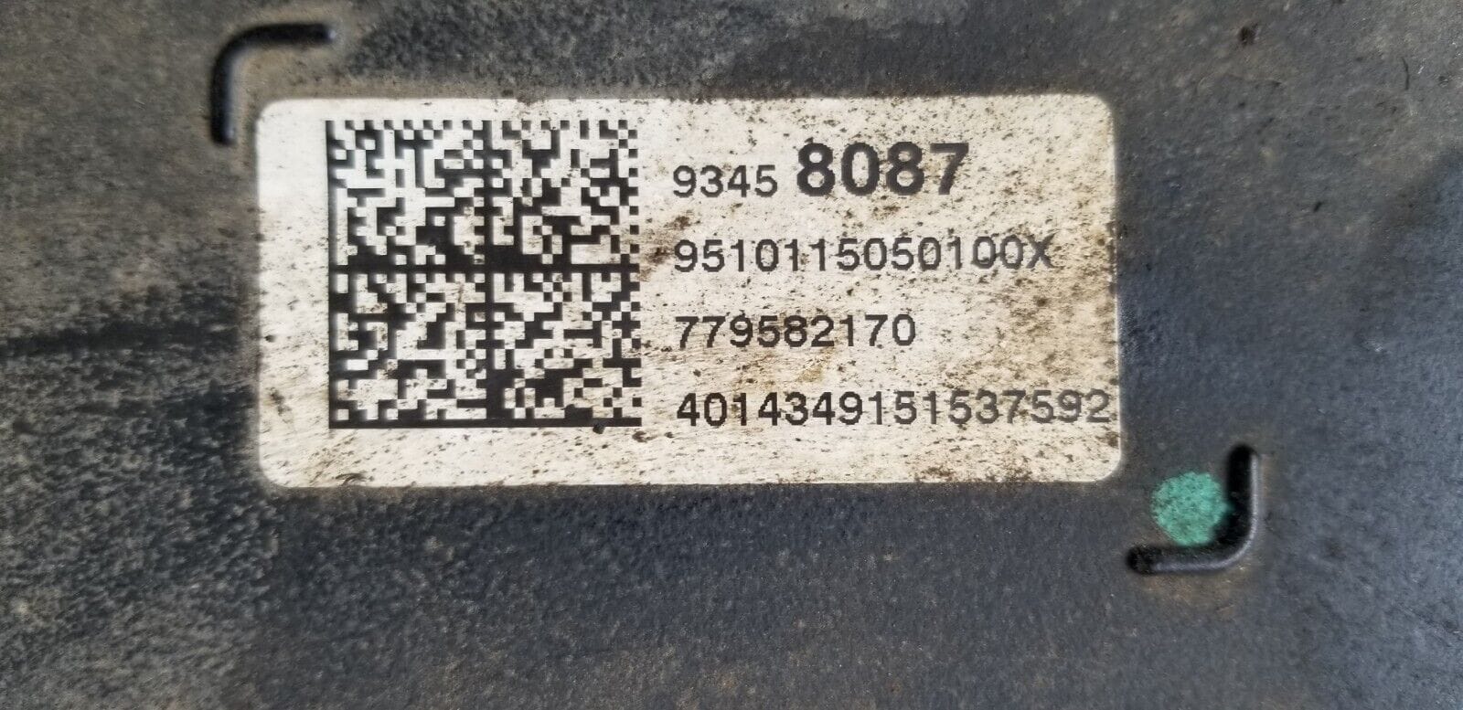 Vauxhall Vivaro Trafic 1.6 Diesel fuel tank 172017757R PART NUMBER VIEW