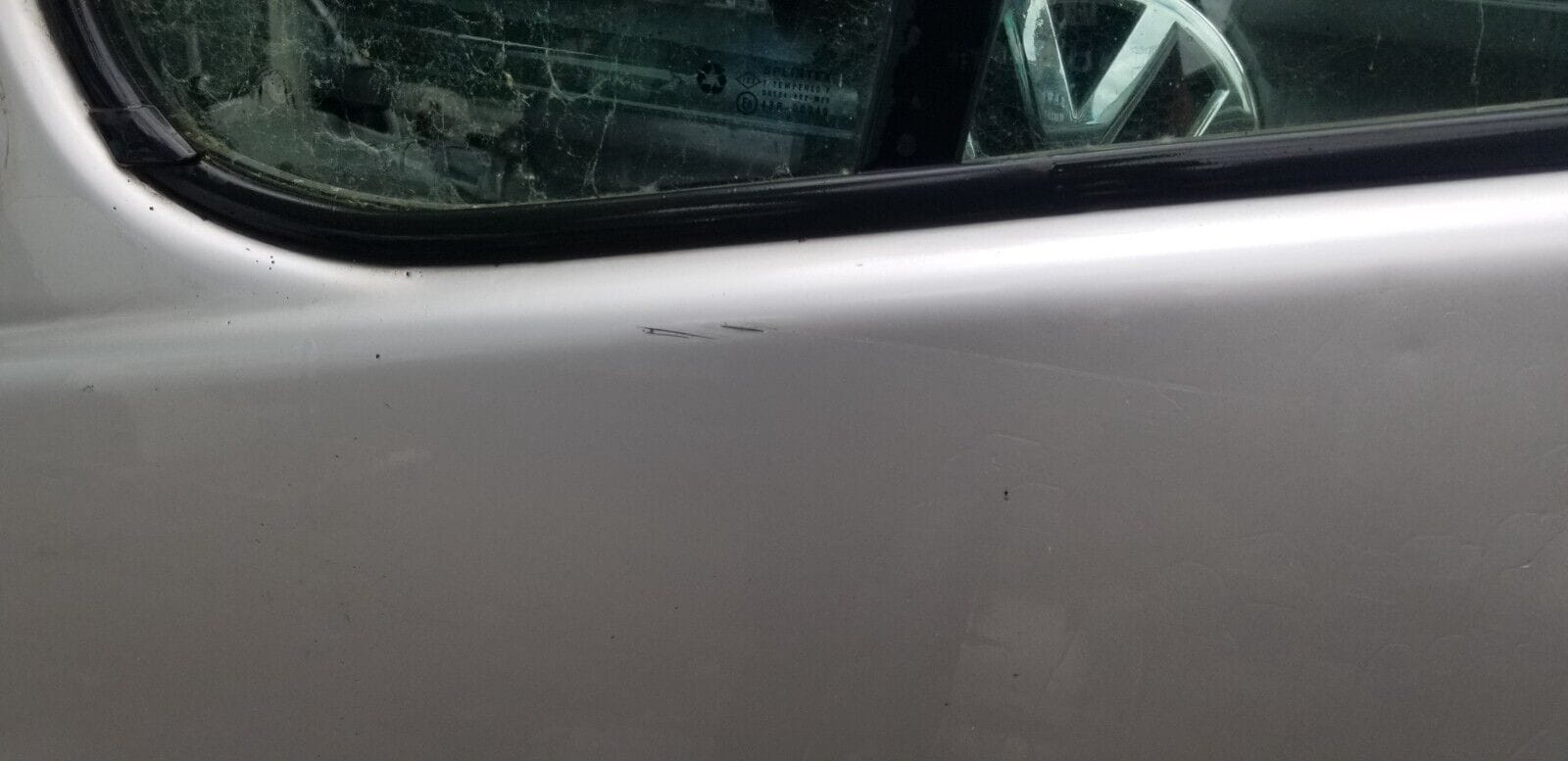 VAUXHALL VIVARO / TRAFIC PASSENGER SIDE LEFT HAND FRONT DOOR- SILVER- NO WINDOW - Image 3