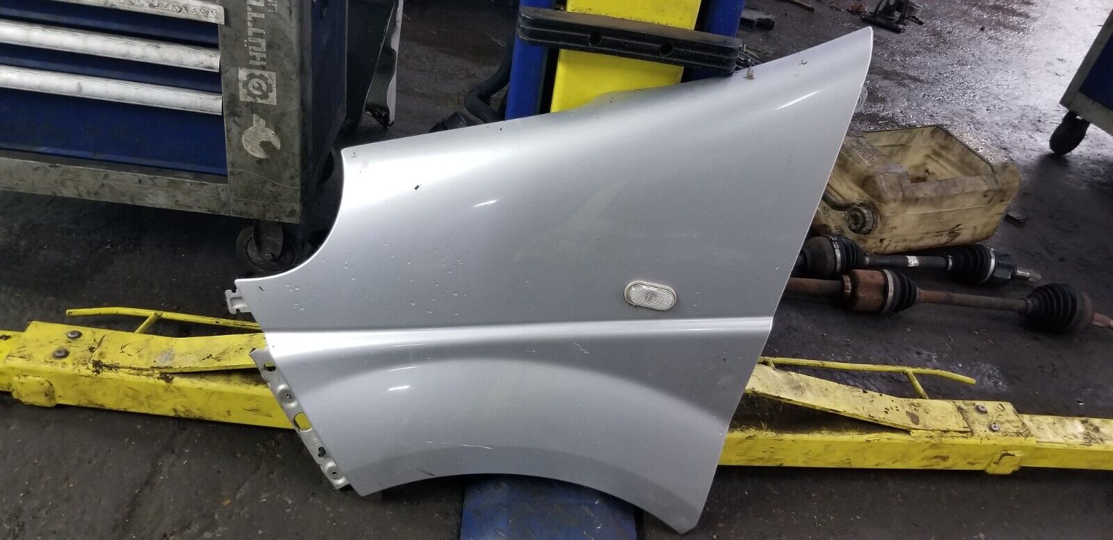 2001-2014 MK2 RENAULT TRAFIC FRONT WING LH PASSENGER SIDE SILVER