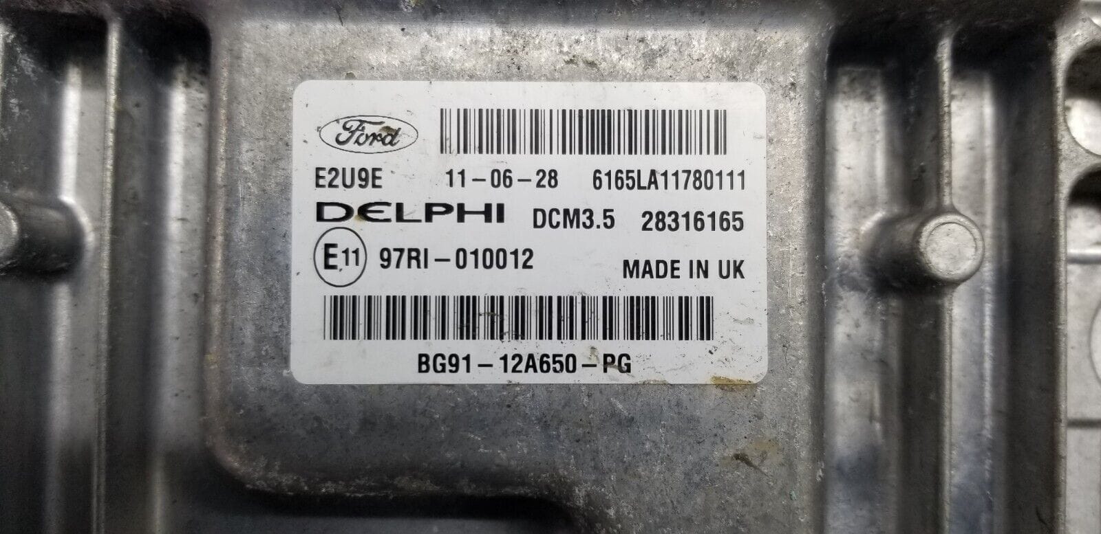 2011 Ford Galaxy Mk3 2.0 Tdci Automatic Ecu Kit Bg91-12A650-Pg - Image 4