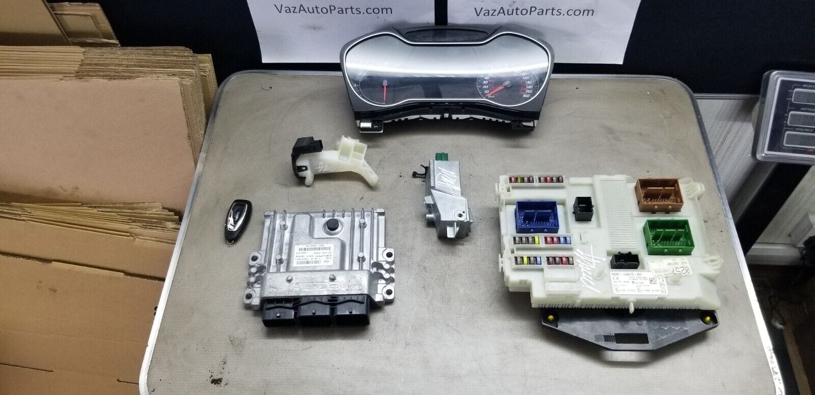 2011 Ford Galaxy Mk3 2.0 Tdci Automatic Ecu Kit Bg91-12A650-Pg