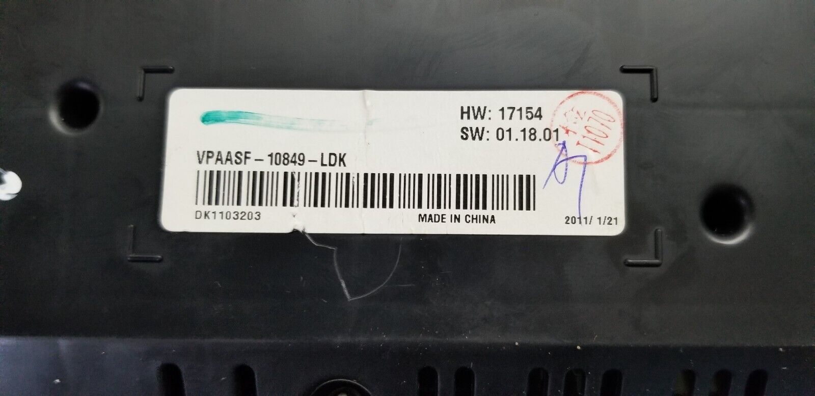 2011 Nissan Qashqai Engine ECU 1.5 Diesel 23710BB31A - Image 16