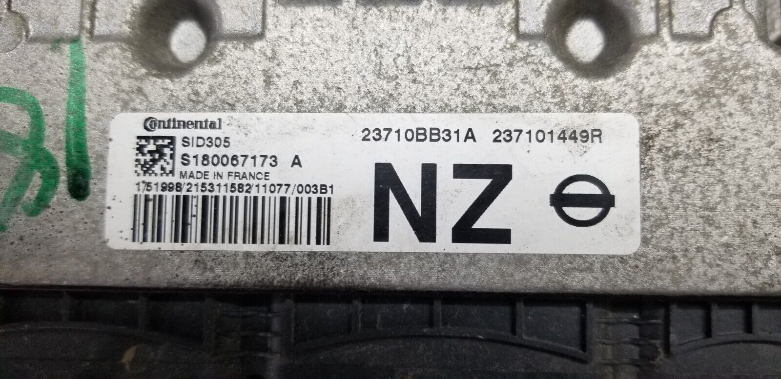 Nissan ECU 23710BB31A for 1.5L Diesel Engine
