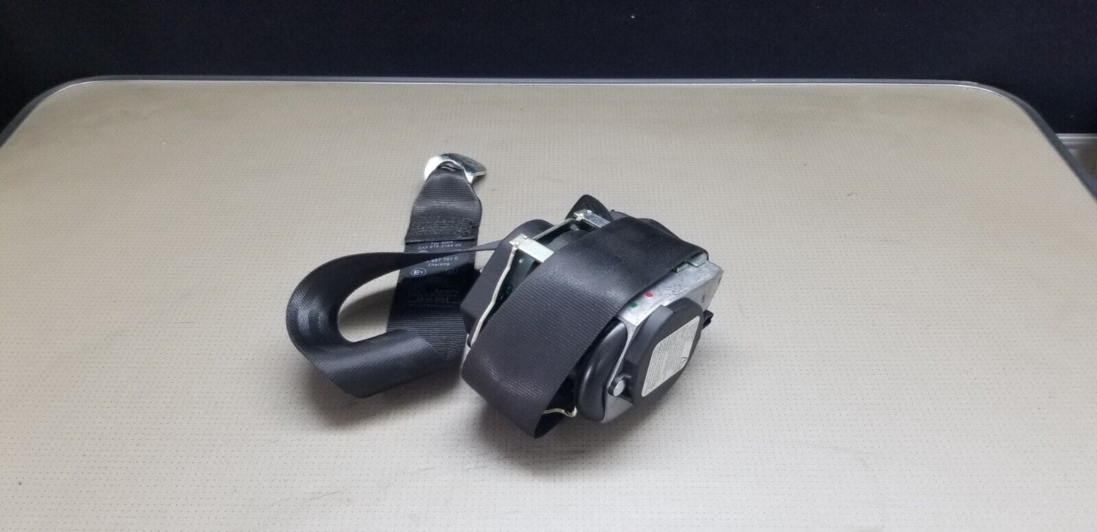 2012 SKODA OCTAVIA Left Passenger N/S Front Seat Belt 1Z0857701C - Image 4