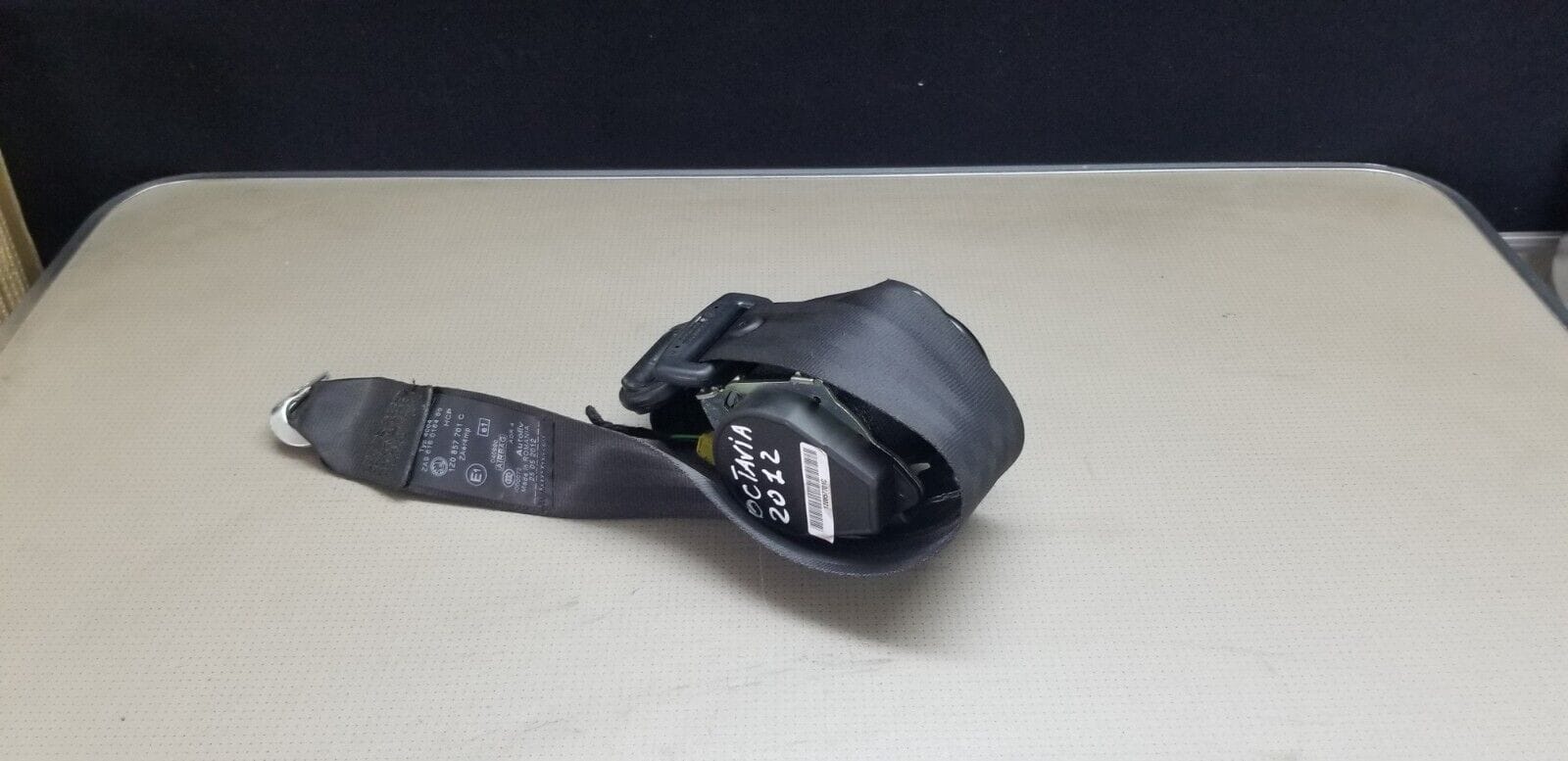 2012 SKODA OCTAVIA Left Passenger N/S Front Seat Belt 1Z0857701C