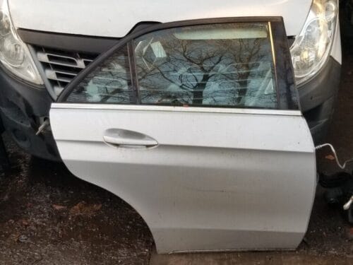 2014 MERCEDES E CLASS 212 4 Door Saloon Silver O/S Drivers Right Rear Door