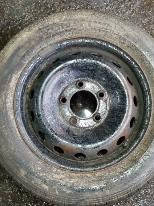 215/60R16C FULLRUN FRUN-FIVE TYRE & STEEL WHEEL