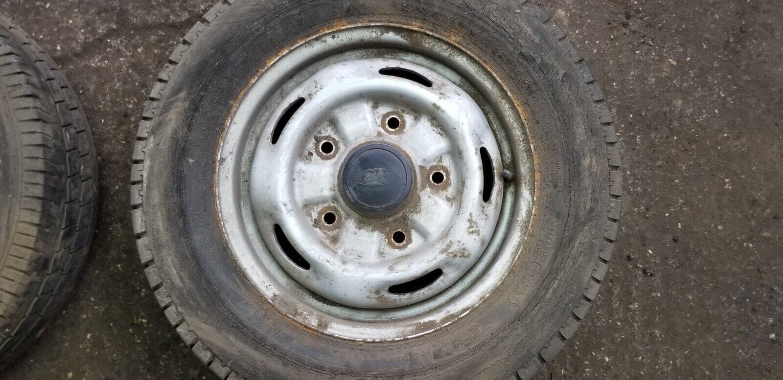 2X Ford Transit Mk6 Mk7 Steel Wheel And Tyre-195 70R15C |O - Image 4