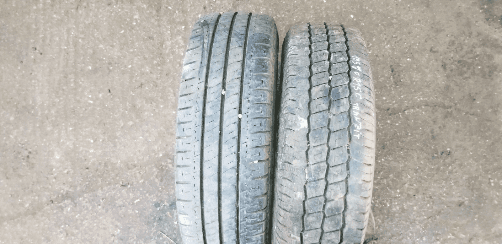 2X Ford Transit Mk6 Mk7 Steel Wheel And Tyre-195 70R15C |O - Image 6