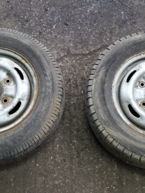 2X Ford Transit Mk6 Mk7 Steel Wheel And Tyre-195 70R15C |O