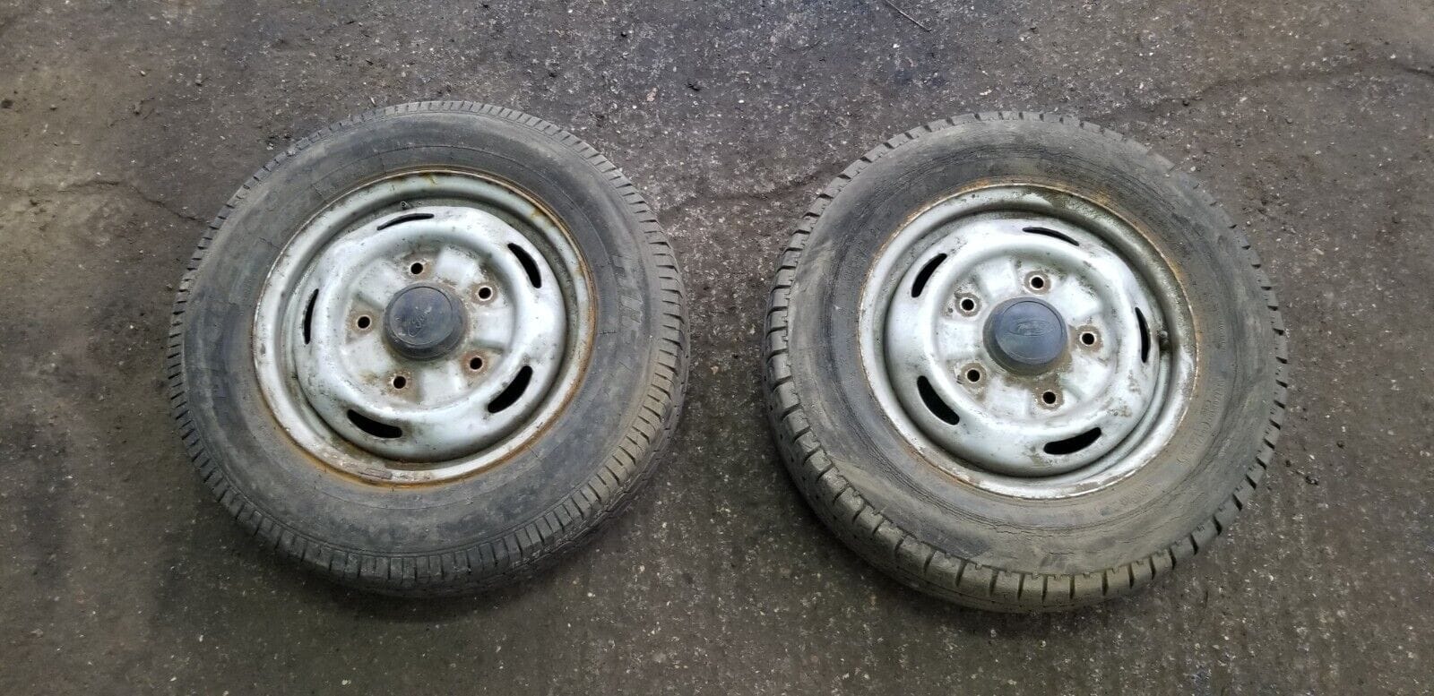 2X Ford Transit Mk6 Mk7 Steel Wheel And Tyre-195 70R15C |O