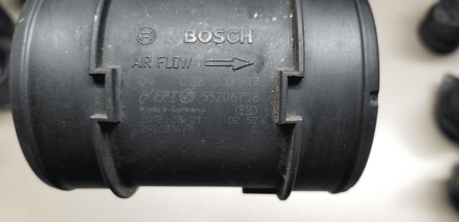 BOSCH 0281002917 55206758 MASS AIR FLOW SENSOR - Image 5
