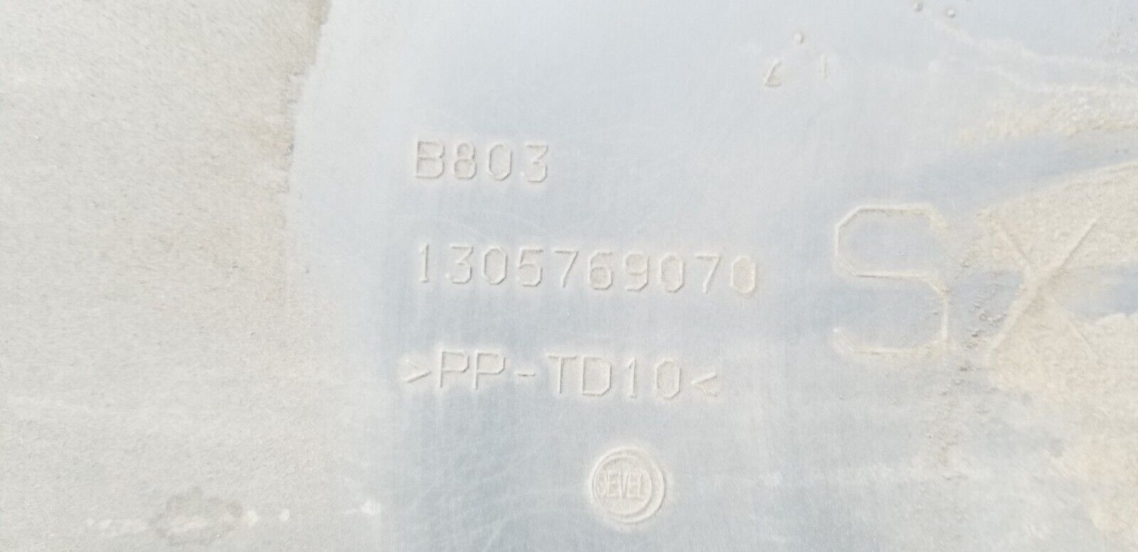 Citroen Relay/Jumper Moulding Trim Passenger Rear 2017 Diesel 1305769070 - Image 4