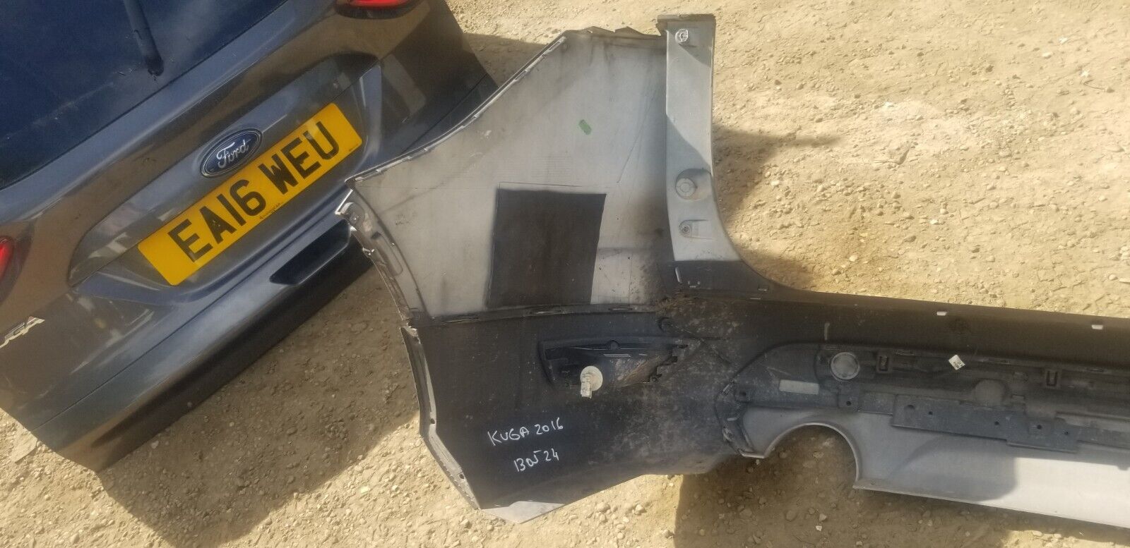 Ford Kuga Rear Bumper 2016 Magnetic Grey - Image 7