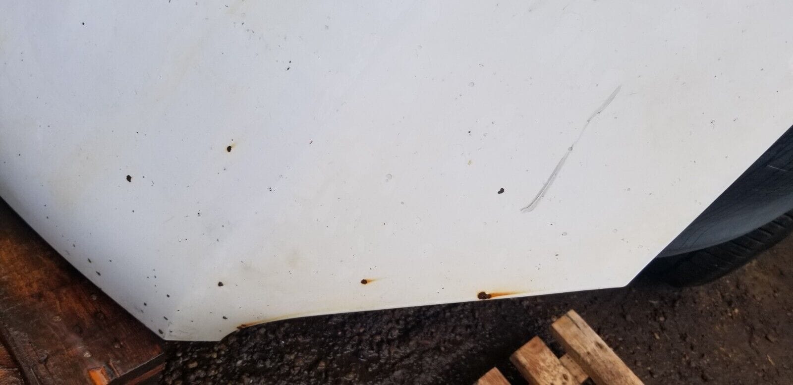 FORD TRANSIT MK7 FRONT BONNET HOOD WHITE 2007-2014 - Image 6