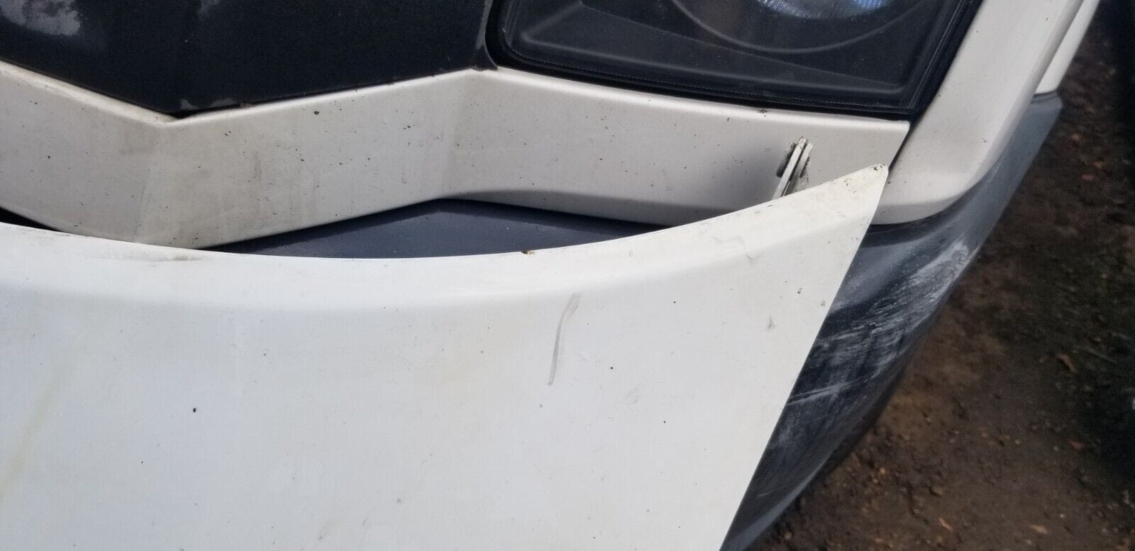 FORD TRANSIT MK7 FRONT BONNET HOOD WHITE 2007-2014 - Image 7