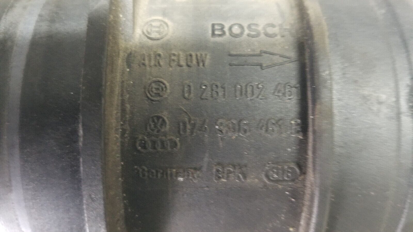 Genuine Audi VW 1.9 2.0D Bosch Mass Air Flow Meter Sensor 0281002461 074906461B - Image 4