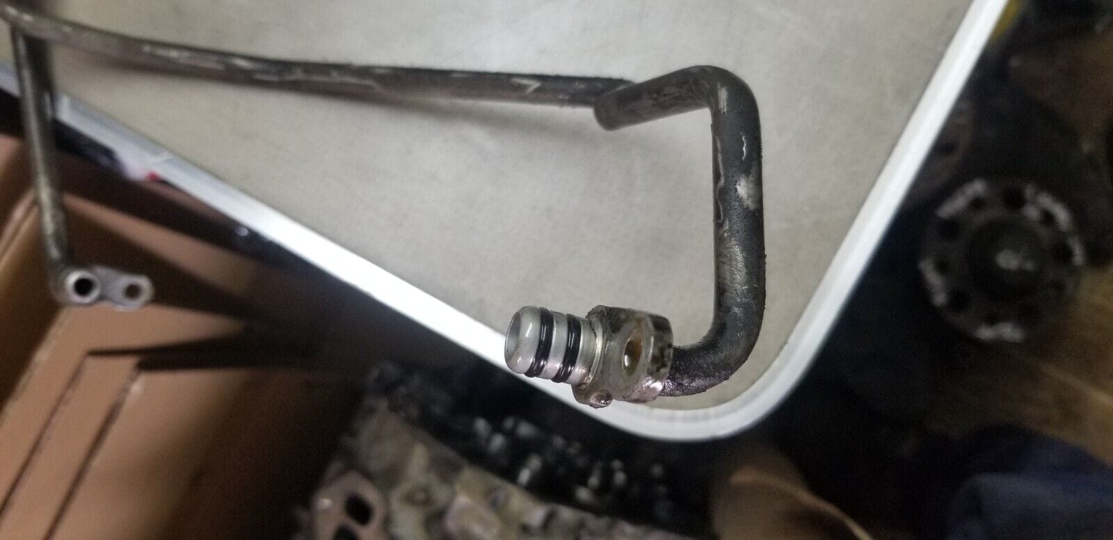 MERCEDES BENZ C E CLASS W204 W207 W212 AUTO GEARBOX OIL COOLER PIPES - Image 4