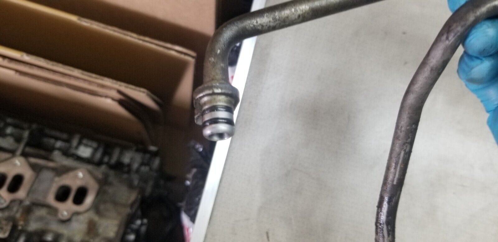 MERCEDES BENZ C E CLASS W204 W207 W212 AUTO GEARBOX OIL COOLER PIPES - Image 5