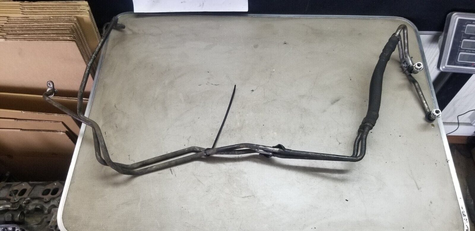 MERCEDES BENZ C E CLASS W204 W207 W212 AUTO GEARBOX OIL COOLER PIPES - Image 6