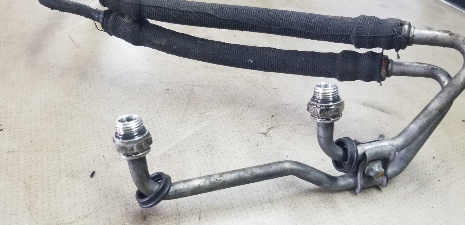 MERCEDES BENZ C E CLASS W204 W207 W212 AUTO GEARBOX OIL COOLER PIPES - Image 7