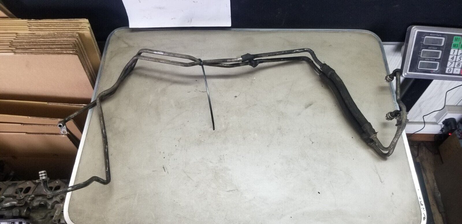 MERCEDES BENZ C E CLASS W204 W207 W212 AUTO GEARBOX OIL COOLER PIPES