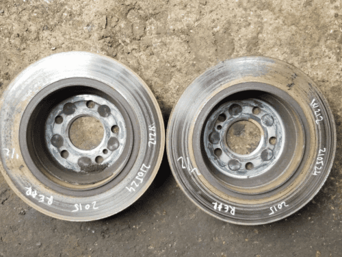 MERCEDES BENZ E-CLASS 2015 W212 REAR BRAKE DISCS