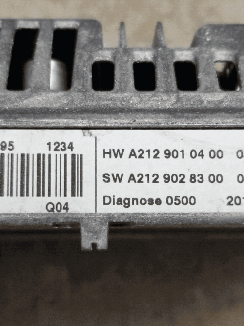 Sat nav display screen A2129010400 for Mercedes E200 C207 2010-2013